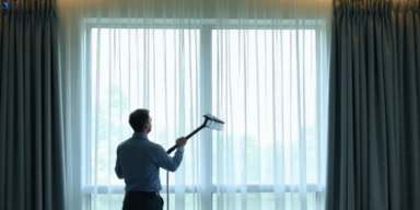 Commercial curtain steam cleaning service collingwood-vic hotels offices